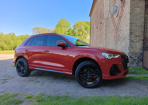 Audi Q3 cena 145000 przebieg: 55000, rok produkcji 2019 z Białystok małe 781